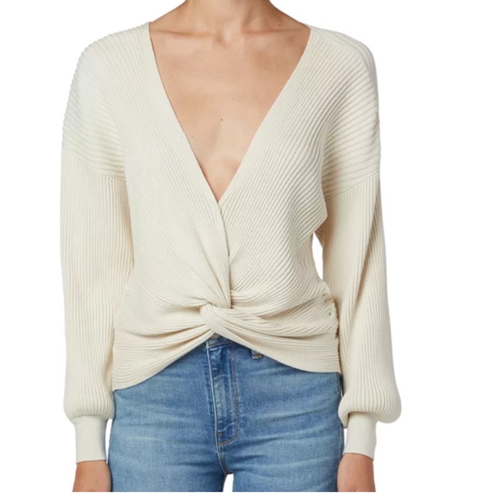Hudson twist front sweater sz x-small